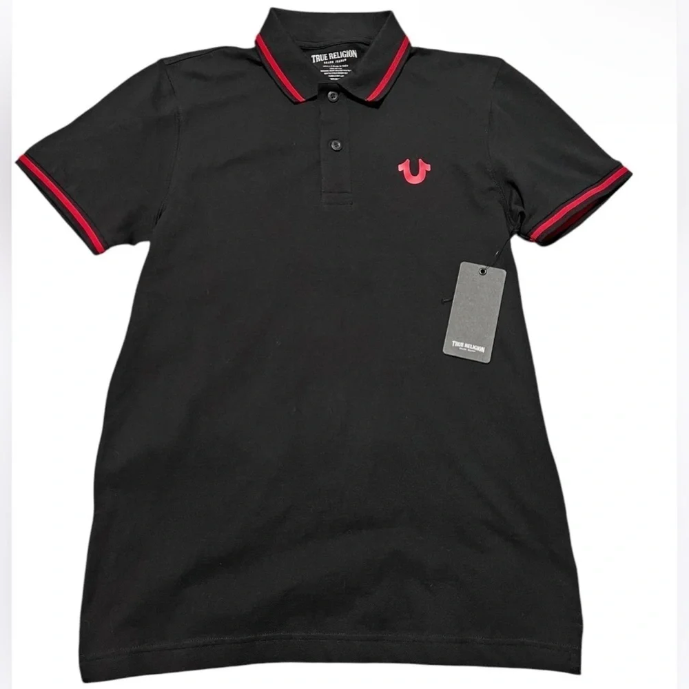 NWT True Religion Men's Crafted with Pride Polo